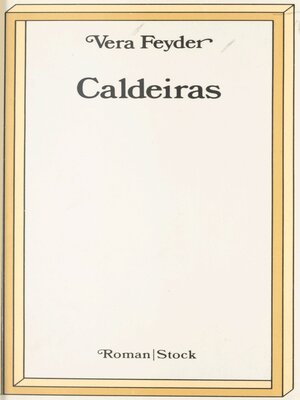 cover image of Caldeiras